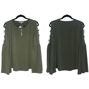 🆕 Marled Long Bell Sleeve Top